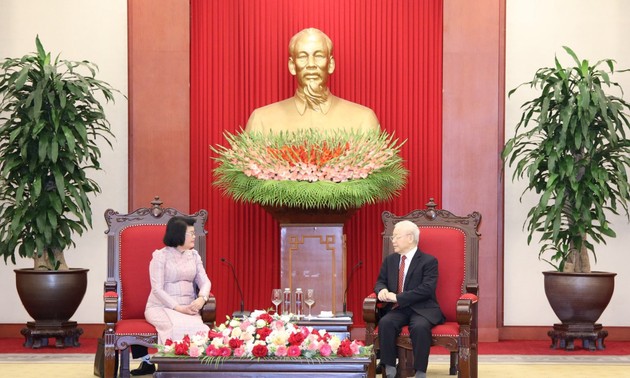 Vietnam backs Cambodia's national development, says Party chief