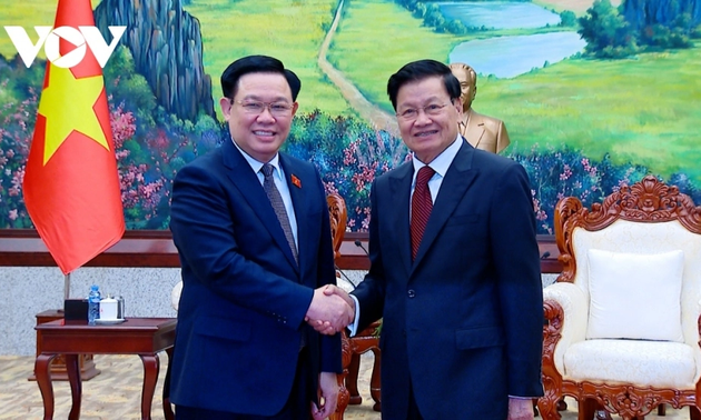 Top legislator concludes trip for CLV Parliamentary Summit, visits to Laos, Thailand