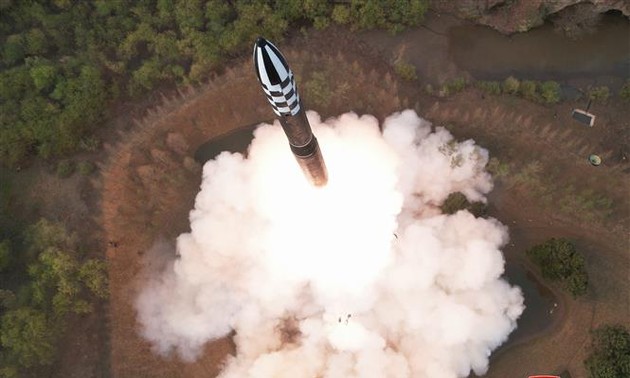 North Korea tests solid-fuel intermediate-range missile