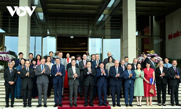 NA Chairman receives Ambassadors of EU countries 
