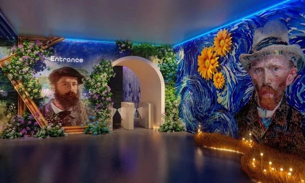 Van Gogh and Monet featured in HCMC immersive art exhibition