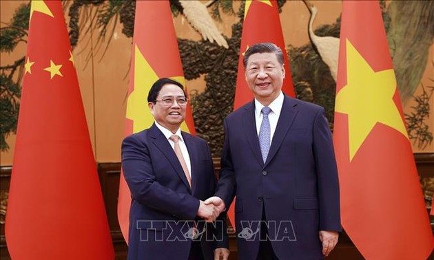 PM meets with Party General Secretary and President of China Xi Jinping