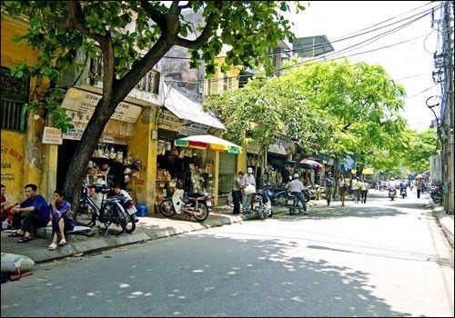 河内唯一的药材一条街——懒翁街