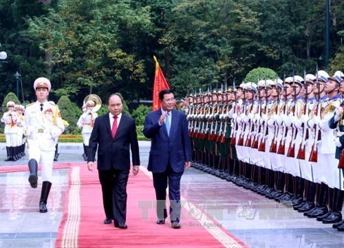 柬埔寨首相洪森圆满结束对越南的正式访问 