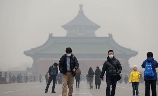  北京空气污染依然是橙色预警 