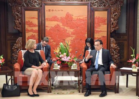 中国和欧盟在北京举行战略对话  