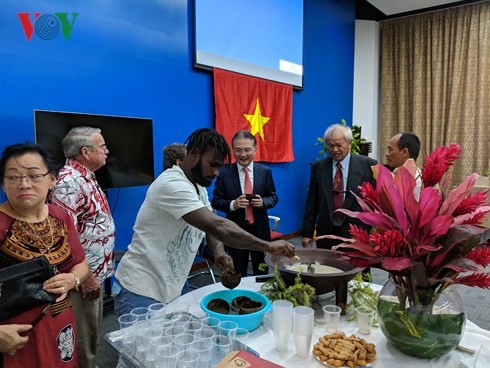 越南友好会馆动工兴建仪式在瓦努阿图举行