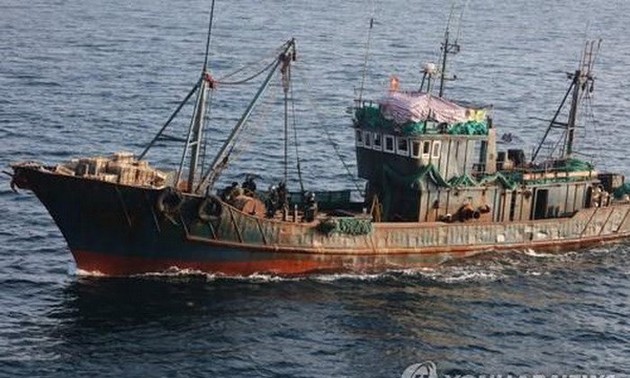 中国与韩国重启打击黄海海域非法捕捞的共同巡逻活动
