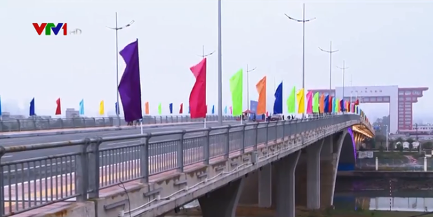 中国东兴——越南芒街口岸北仑河二桥正式启用