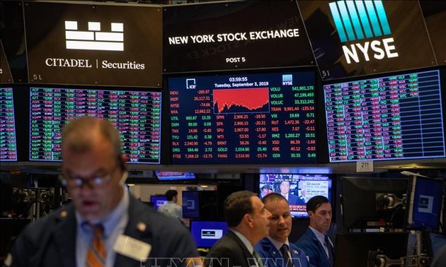 美国华尔街股市大跌