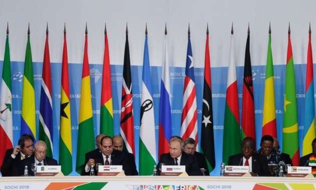 俄总统普京强调将优先发展与非洲各国关系