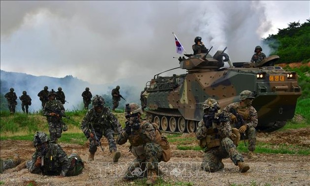 韩国与美国公布联合军演计划