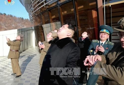 Лидер КНДР Ким Чен Ын руководил военными учениями