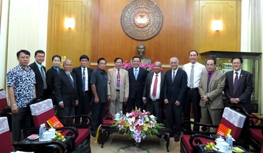 Руководители Отечественного Фронта Вьетнама приняли делегацию лаосских юристов