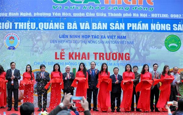 Открылась сеть супермаркетов по продаже безопасной вьетнамской сельхозпродукции