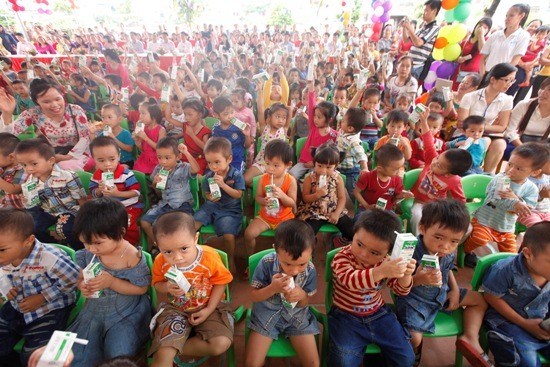 Программа “Детсадовское молоко” в провинции Бакнинь