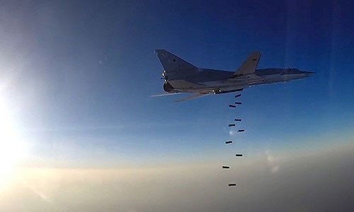 ВВС России атаковали позиции ИГИЛ в восточной Сирии