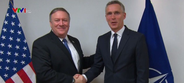 Новый госсекретарь США встретился со союзниками по НАТО