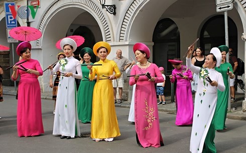 Вьетнамцы приняли участие в Фестивале нацменьшинств 2018 года в Чехии 