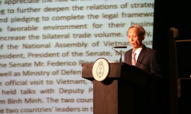 Вьетнам и Аргентина активизируют всеобъемлющее партнерство