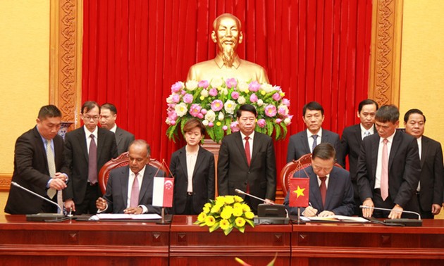 Вьетнам и Сингапур усиливают сотрудничество в борьбе с преступностью
