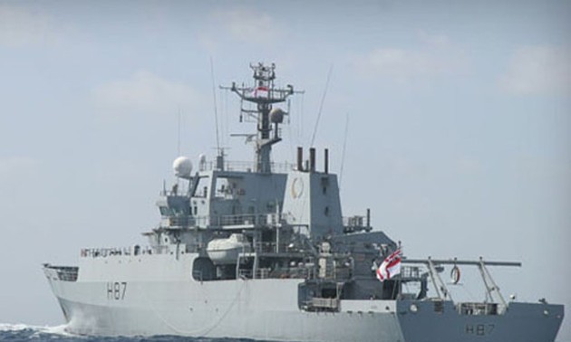 Россия раскритиковала размещение британского корабля Королевского флота в Черном море