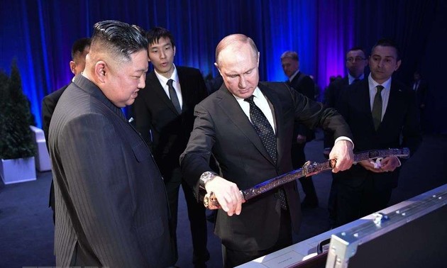 Лидер КНДР Ким Чен Ын отбыл из Владивостока на родину