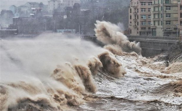 Тайфун «Лекима» вновь обрушился на Китай