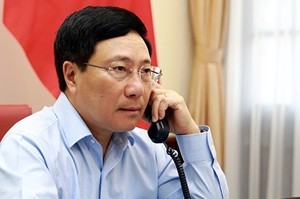 Фам Бинь Минь провел телефонный разговор с министром иностранных дел Кубы