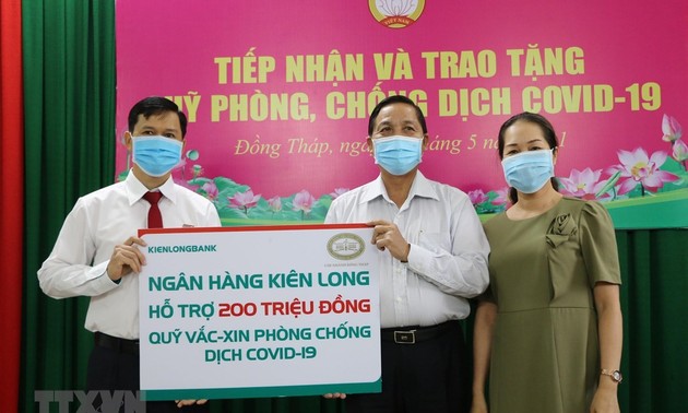 Фонд вакцин от COVID-19 принял 5.777 млрд вьетнамских донгов