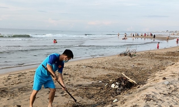 Очистка морей в провинции Биньтхуан