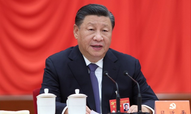 Церемония открытия XX Всекитайского съезда Коммунистической партии Китая