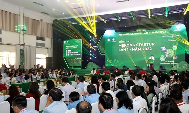 Первый в 2022 году региональный форум стартапов дельты реки Меконг - Современное сельское хозяйство, адаптирующееся к изменению климата