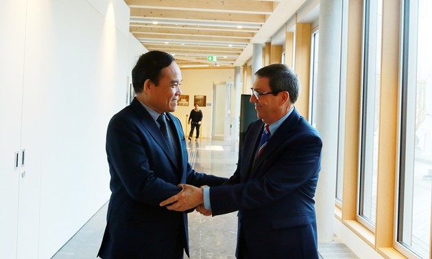 Вице-премьер Чан Лыу Куанг провел встречи с лидерами стран и международных организаций