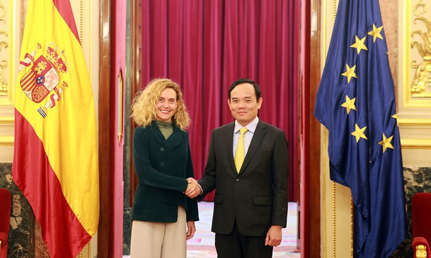 Вице-премьер Чан Лыу Куанг провел встречу со председателем конгресса депутатов Испании