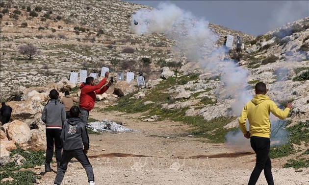 На Западном берегу продолжились столкновения палестинцев с армией Израиля
