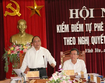 Vinh Phuc province implements Party resolution on party building