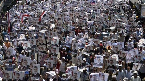 Protests erupt in Egypt