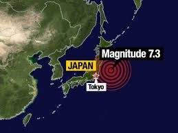 Japan hit by 7.3 magnitude earthquake 