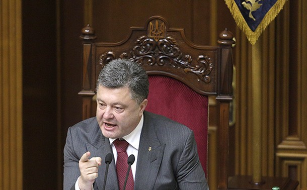 Ukrainian President proposes new talk with the contact group to solve crisis