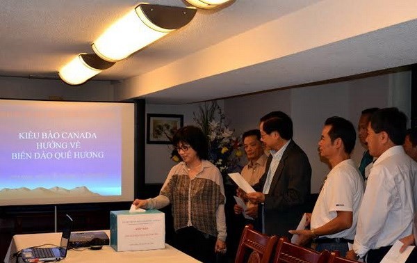 Overseas Vietnamese in Canada look toward the homeland’s sea and islands