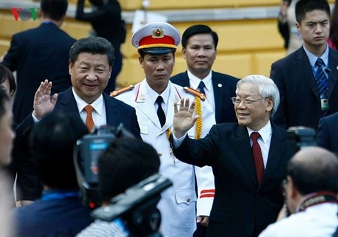 Chinese top leader concludes state visit to Vietnam 