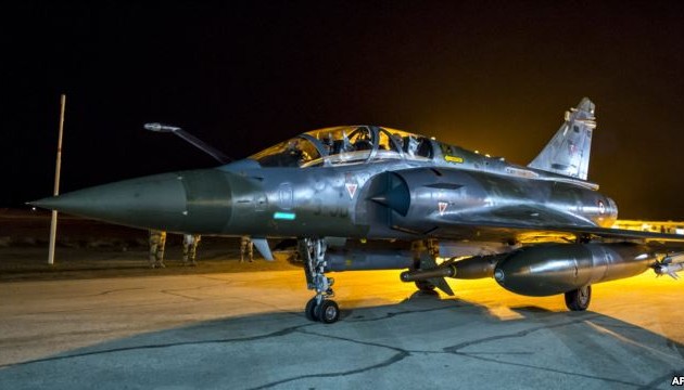 France launches airstrikes on oil sites near Raqqa
