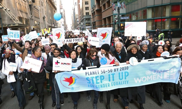 UN officials call to “Step it up” for gender equality 
