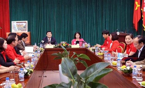 State President Truong Tan Sang hails Vietnam Red Cross Society’s activities