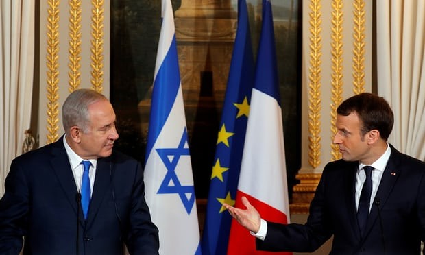 Macron asks Netanyahu to break peace deadlock
