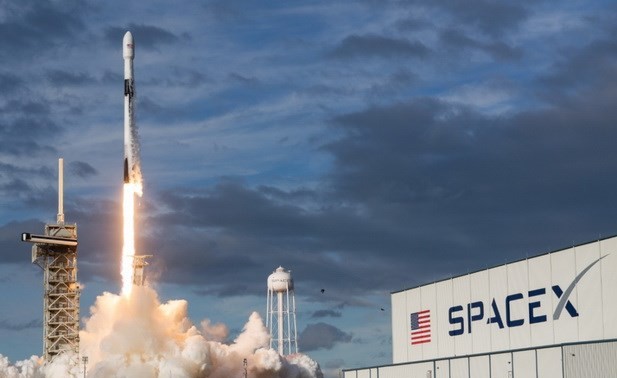 SpaceX launches first military satellite