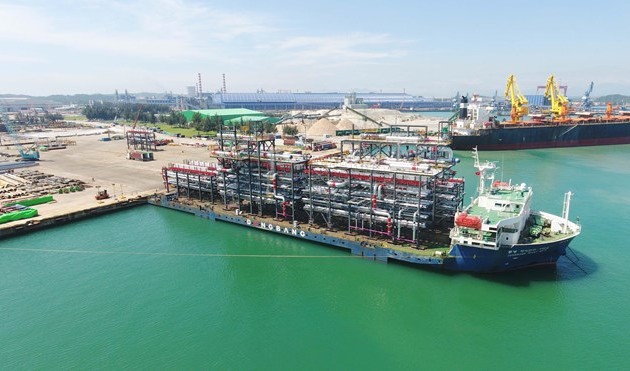 Doosan Vina exports 12 giant modules to UAE