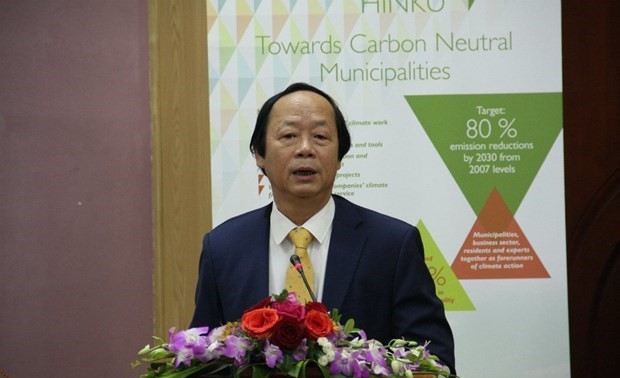 Finland helps Vietnam create “carbon neutral municipalities” model