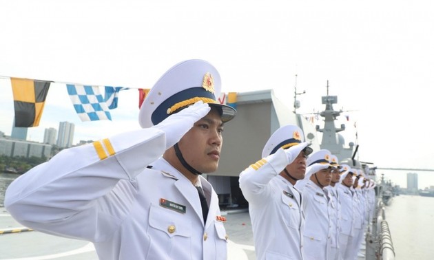 Vietnamese Navy Gepard frigates join military parade in Russia